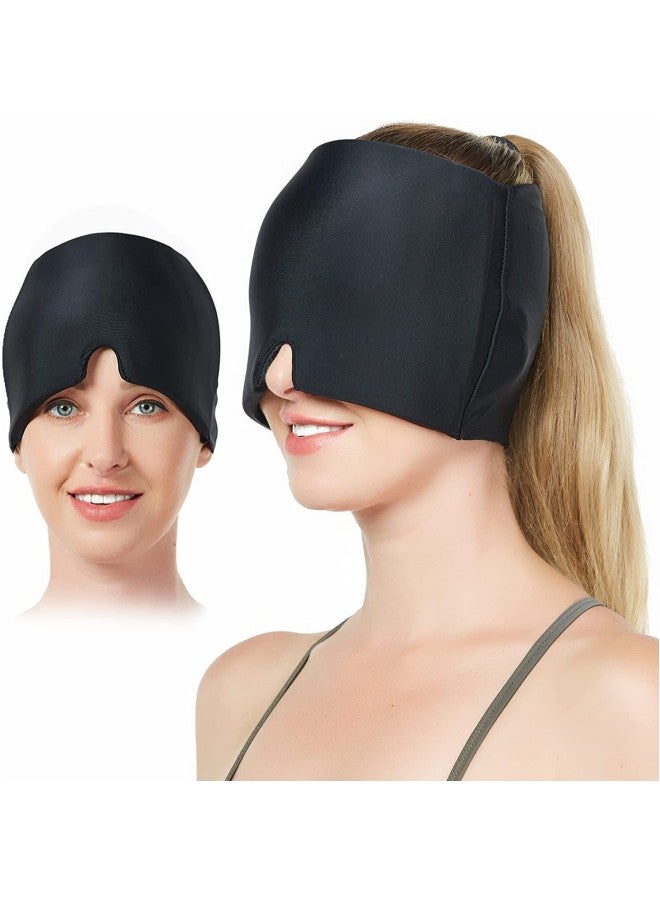 WAOKN Hydrogel Sleep Blackout Eye Mask - Comfortable Breathable Eye Mask for Sleep Adjustable Eye Mask Plane Blindfold with Travel Bag - Best Nighttime Companion Eye Mask for Women Men Kids - Image 5