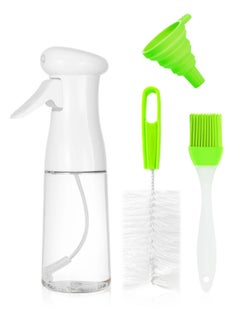 Syarme Oil Sprayer for Cooking, 210ml Olive Oil Spray Oil Mister, Food Grade Portable Reusable Olive Oil Sprayer for Air Fryer, Frying, Salad, Baking, BBQ, Kitchen  - Image 1