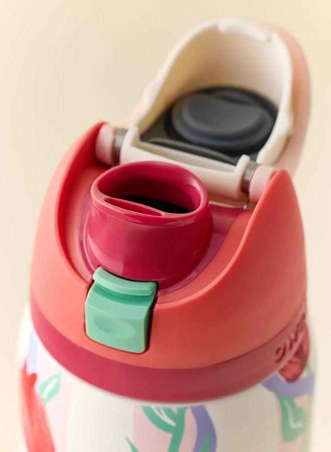 زجاجة مياه معزولة من الفولاذ المقاوم للصدأ (وردي 32 أونصة) FreeSip مع شفاطة للرياضة والسفر والمدرسة زجاجة مياه رياضية خالية من مادة BPA - Image 5