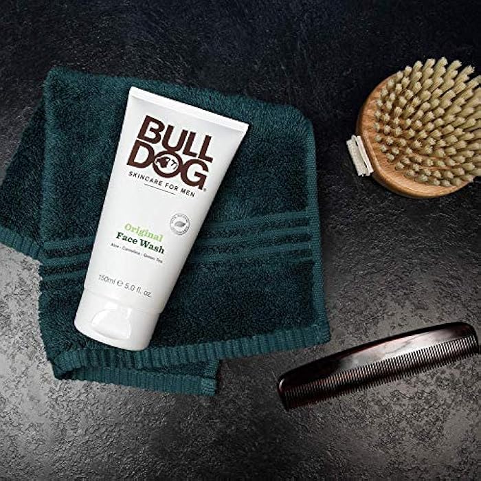 Bulldog Mens Skincare and Grooming Original Face Wash with Aloe, Camelina & Green Tea, 5 Fl. Oz. - Pack of 3 - Image 5