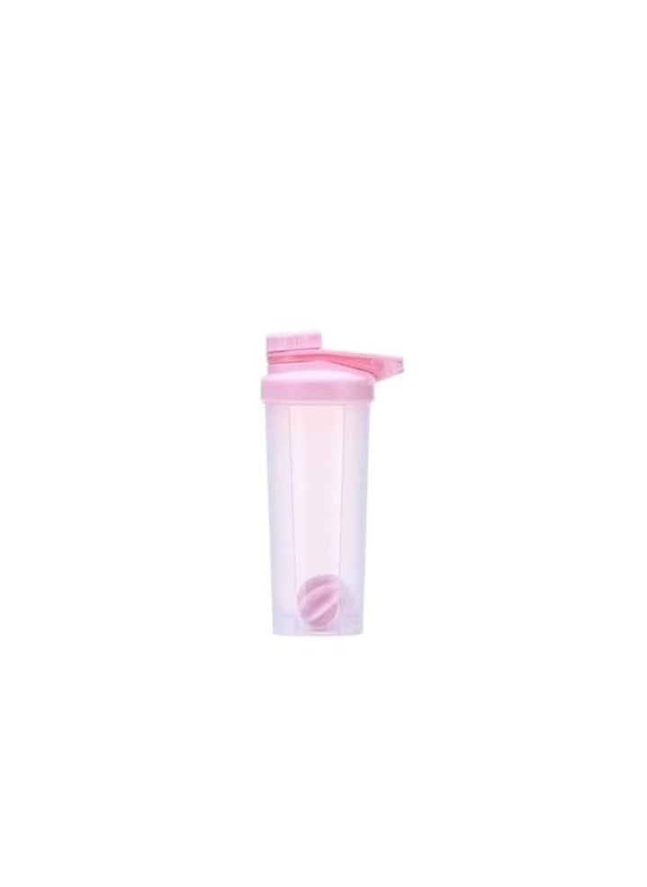 Spaceshoop - 700ML Blender Shaker Bottle with Whisk Ball BPA Free Plastic Protein Shakes Leakproof for Powder Workout Gym Sport - Image 1