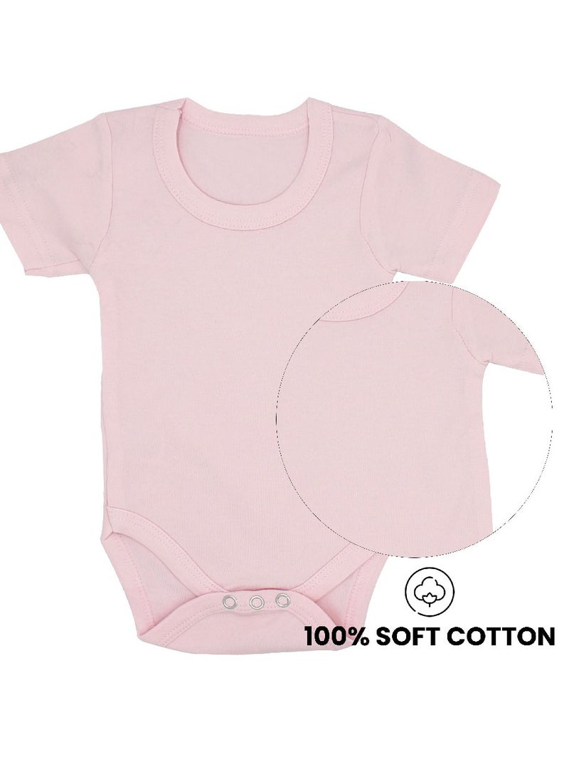 PRINTSHOP4ME My First Ramadan UAE Printed Outfit - Romper for Newborn Babies - Short Sleeve Cotton Baby Romper for Baby Boys - Celebrate Baby's First Ramadan in Style  - Image 4