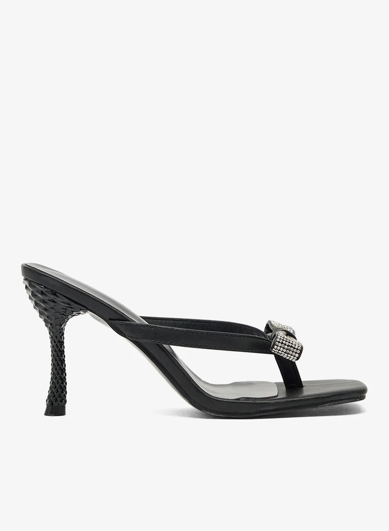 ELLA Heeled Sandal With Bow