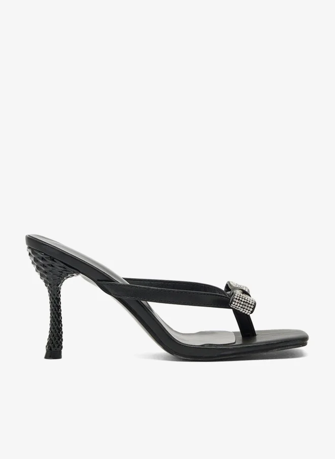 ELLA Heeled Sandal With Bow