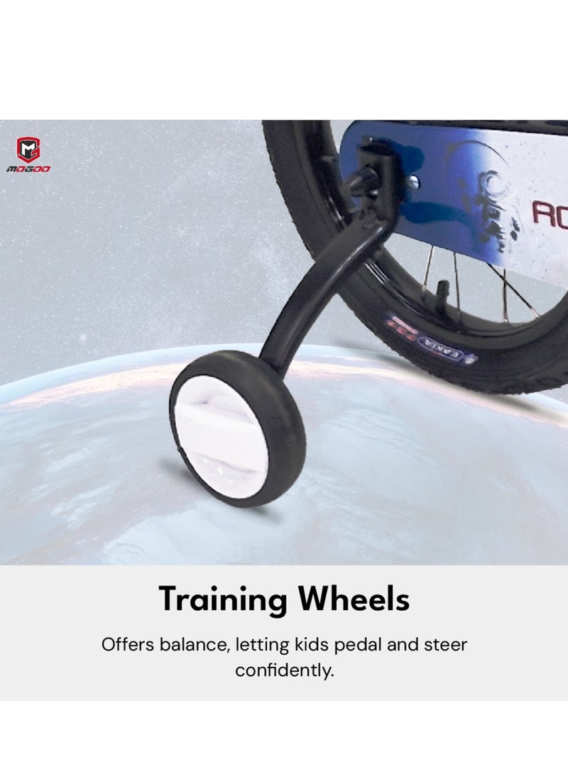 موجو – دراجة روفر للأطفال مغنيسيوم – مقاس 16 بوصة – أزرق - Image 5