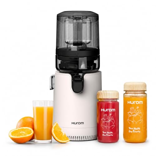 Hurom E50ST Cold Press Juice for Home, Advanced Cold Press Technology for 20% More Juice, All-in-1 Juicer for Fruits, Vegetables & Nut Milk, World's No. 1 Slow Juicer Brand since 1974, 12 Yrs Warranty - Image 1