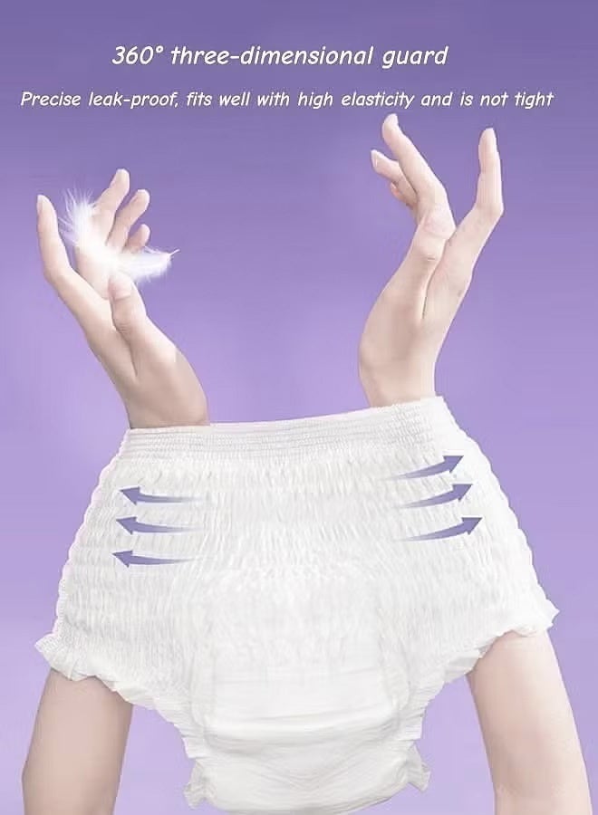 Disposable Menstrual Pants ,2 Pcs F/XL Ultra-thin Breathable Menstrual Panties Large Soft And Skin-friend - Image 3