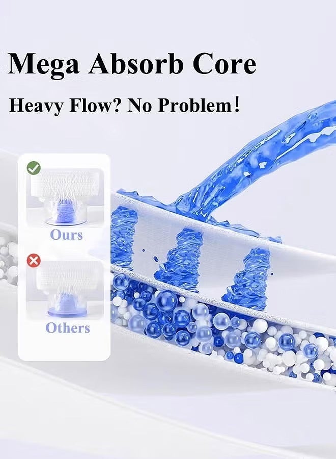 Disposable Menstrual Pants ,2 Pcs F/XL Ultra-thin Breathable Menstrual Panties Large Soft And Skin-friend - Image 4