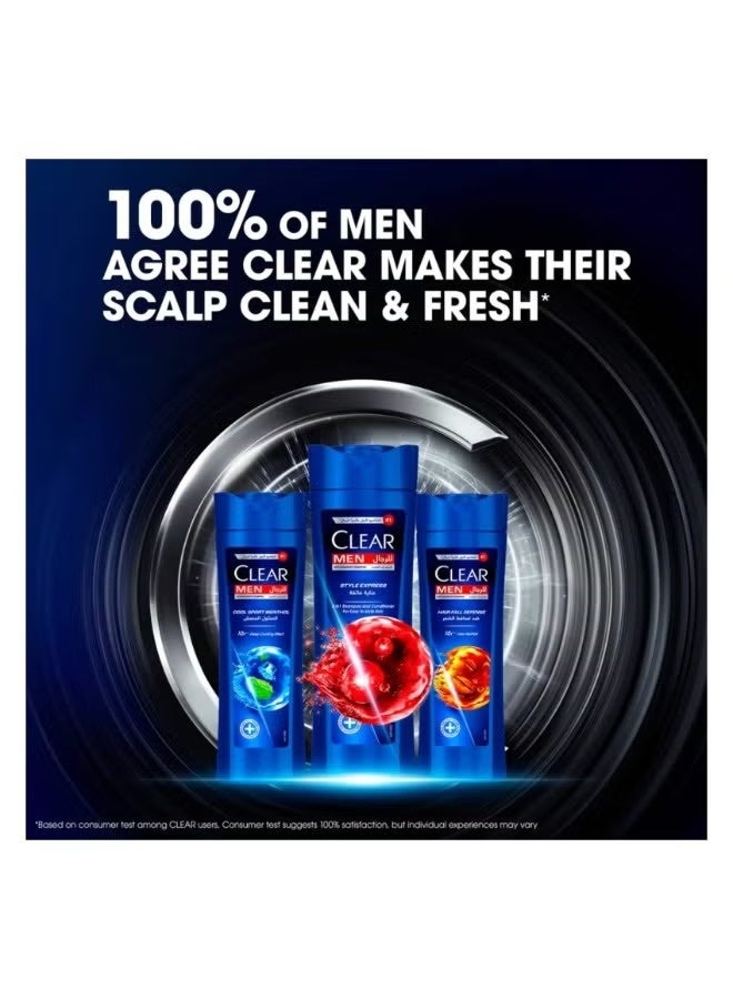 كلير شامبو وبلسم كلير ستايل إكسبريس 2 في 1 للرجال، 350 مل، عبوة من قطعتين - Image 5