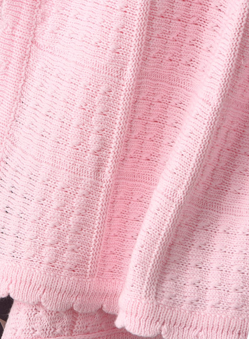 Tiny Hug بطانية للأطفال حديثي الولادة، بطانية ناعمة ودافئة للأطفال حديثي الولادة - Image 3