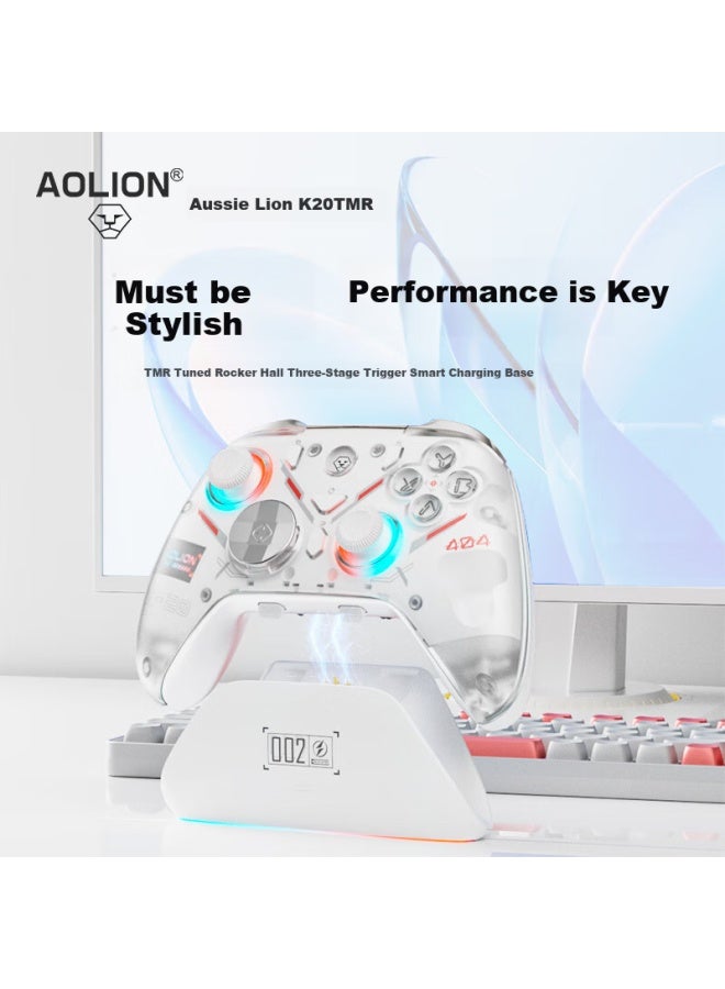 AOLION وحدة تحكم الألعاب Aolion K20 Tmr للإصدار الخاص للكمبيوتر الشخصي ستيم ستير-فراي مطبخ لطيف سويتش2 أسود أسطورة وكونغ الجيل الثاني آيباد أندرويد آي أو إس موبايل إكس بوكس وحدة تحكم لاسلكية - Image 1