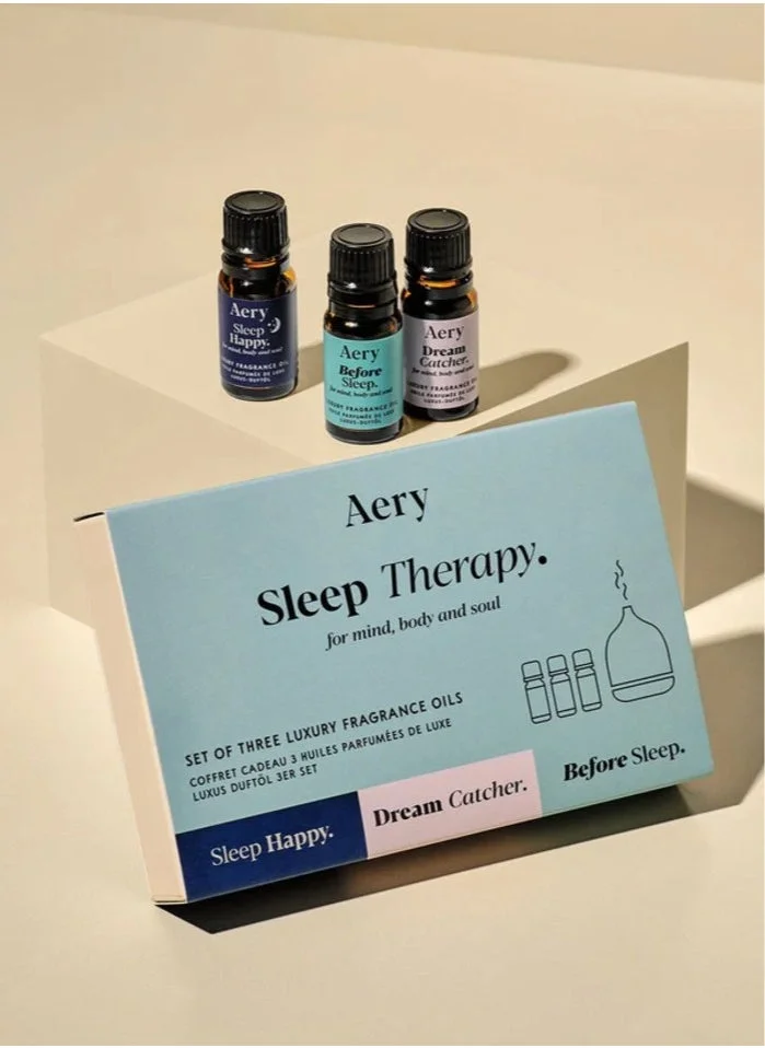 ايري ليفينج Aery Living Sleep Therapy Fragrance Oil Set 3 x 10ml