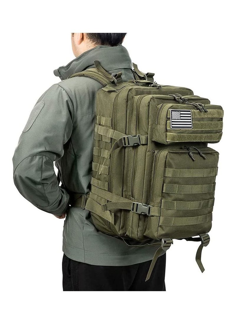 Cool Baby Style - COOLBABY Military Tactical Backpack Large 45L Molle Bag Backpacks Rucksacks for Hiking Outdoor Camping Trekking Hunting - Image 1
