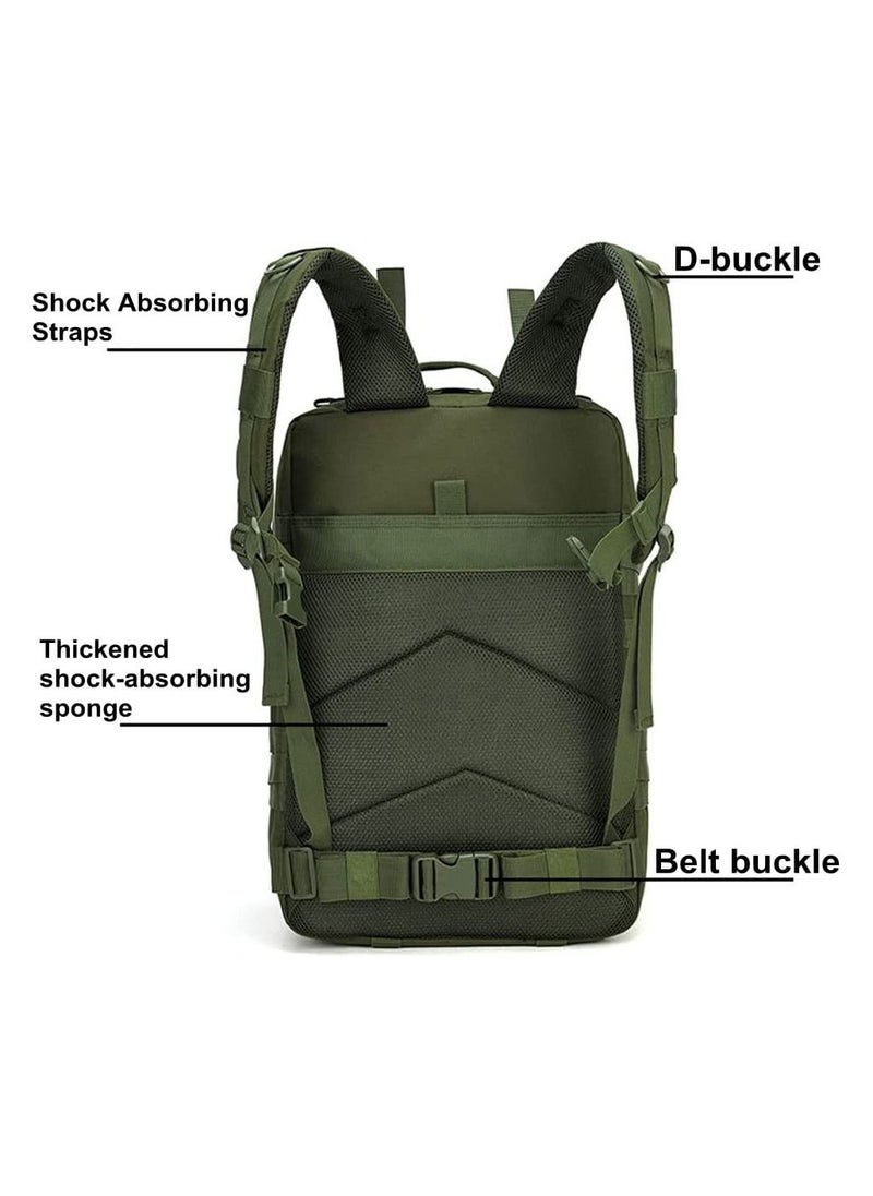 Cool Baby Style - COOLBABY Military Tactical Backpack Large 45L Molle Bag Backpacks Rucksacks for Hiking Outdoor Camping Trekking Hunting - Image 1