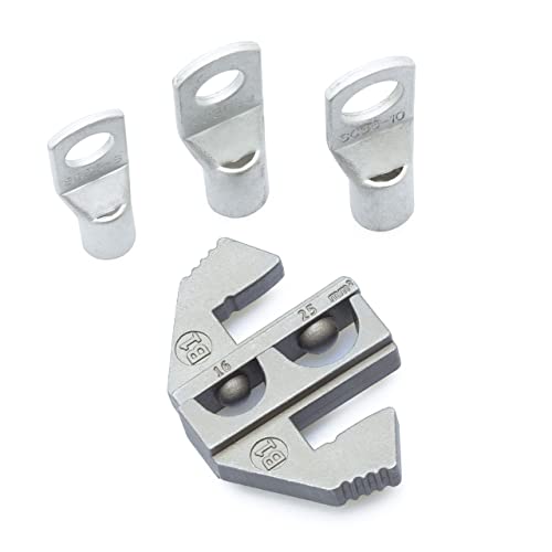 Wirefy Crimping Die for Larger Diameter Non-Insulated Terminals - 6-4 AWG - Image 1