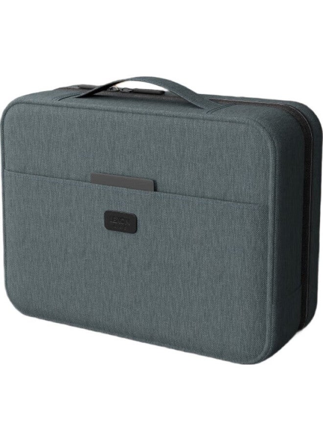 LEXON Travel Storage Bag Toiletry Bag Men'S Business Travel Accessories Bag Women'S Portable Multi-Functional Cosmetic Bag Gray Blue - Image 3