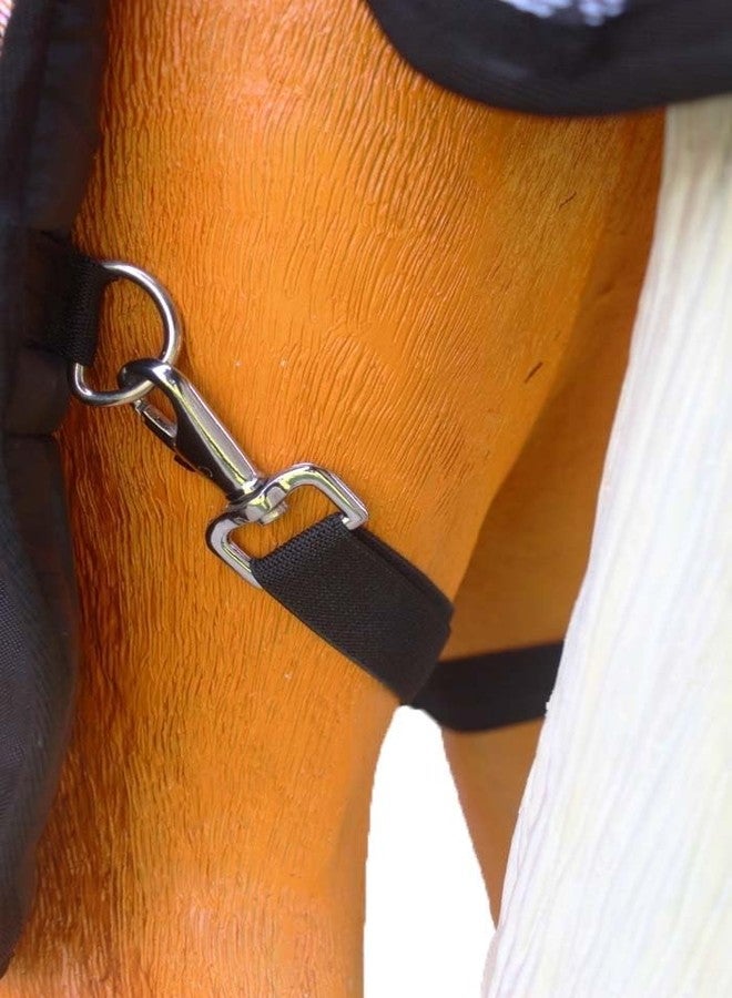 Challenger 58" 1200D Miniature Weanling Donkey Pony Horse Foal Winter Blanket Orange 51970B - Image 5