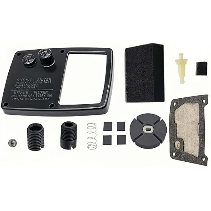 M16545 PUMP END COVER W/ PP204 ROTOR PP217 PUMP KIT AND PP214NF FILTER KIT FITS DESA REDDY REMINGTON MASTER HEATERS - Image 1