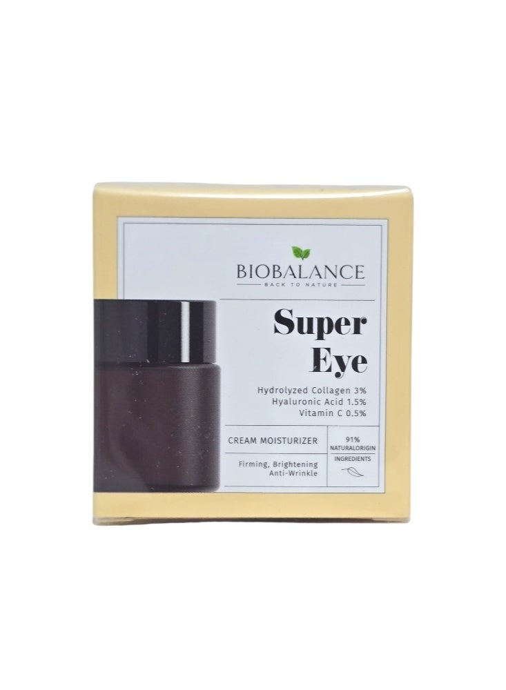 Biobalance Super Eye Cream Moisturizer 20ml - Image 2