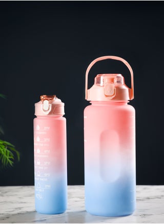 Delcasa Plastic Water Bottle DC2990 Pack of 2, 2.0 L & 900 ML, Plastic Bottle with Volume Tracker and Push Button Mechanism - pzsku/ZCE279444B3785DC7A9C1Z/45/1745994056/f9cb30be-fb7c-43e7-aca8-650c0635c0fd