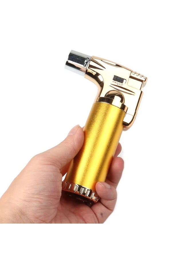 Generic Brand ولاعة شعلة بوتان للشواء، مسدس لهب غاز قابل لاعادة الملء للشواء والتخييم، (مزيج اللون) - Image 3