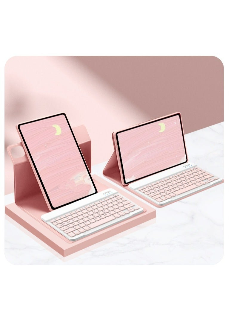 Protective Case Cover With Wireless Keyboard For Xiaomi Redmi Pad 10.61