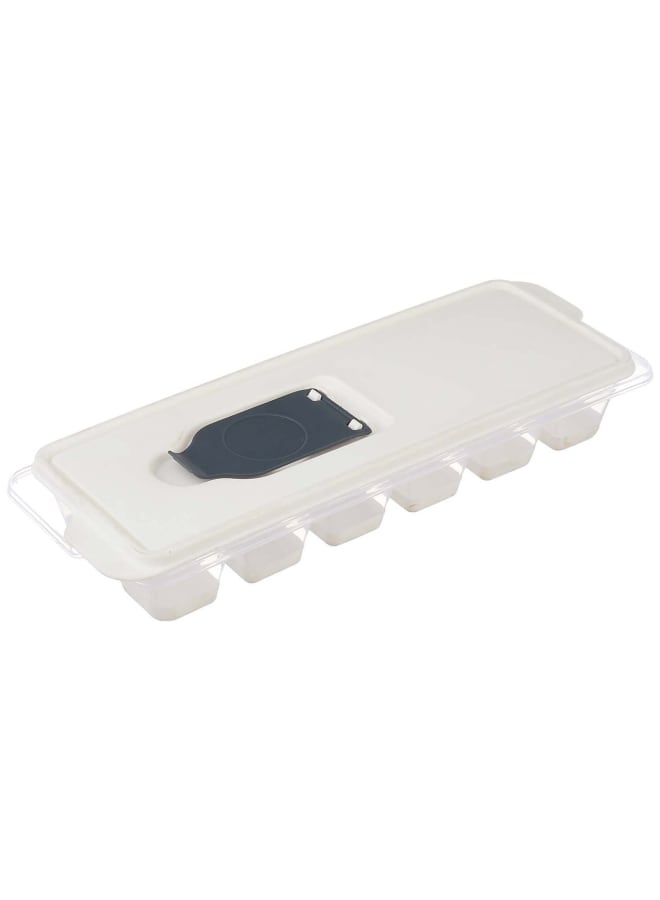 Dunya Plastik Silicone Ice Tray with Plastic Cover - Image 1
