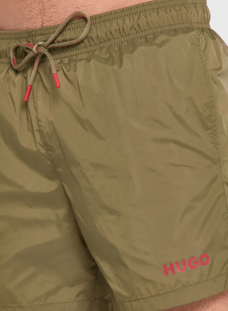 HUGO Logo Swim Shorts
