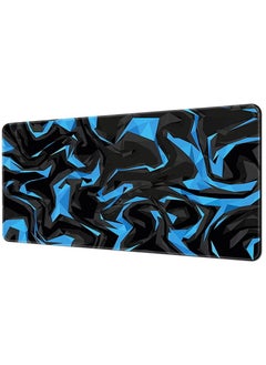 Black and blue art ripple