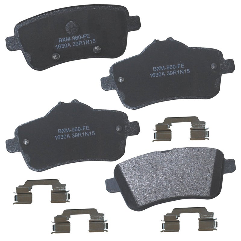 Bendix Premium SBM1630A Semi-Metallic Rear Brake Pads for Mercedes-Benz GL63 AMG 2016-2013, GLE63 AMG 2019-2016, GLE63 AMG S 2019-2016, GLS63 AMG 2019-2017, ML63 AMG 2015-2012 - Image 3