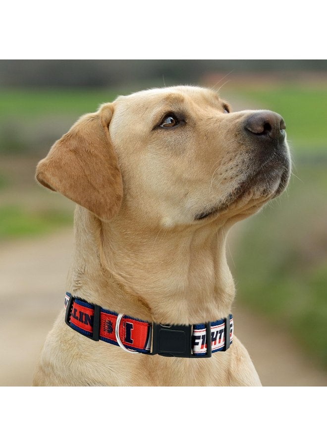 Pets First Pets First Collegiate PET Collar New Version Illinois Fighting Illini Dog Collar, Size Small. Best Sports Team Color for Dogs & Cats. A Shiny & Colorful Dog & Cat Collar Licensed by The NCAA - Image 5