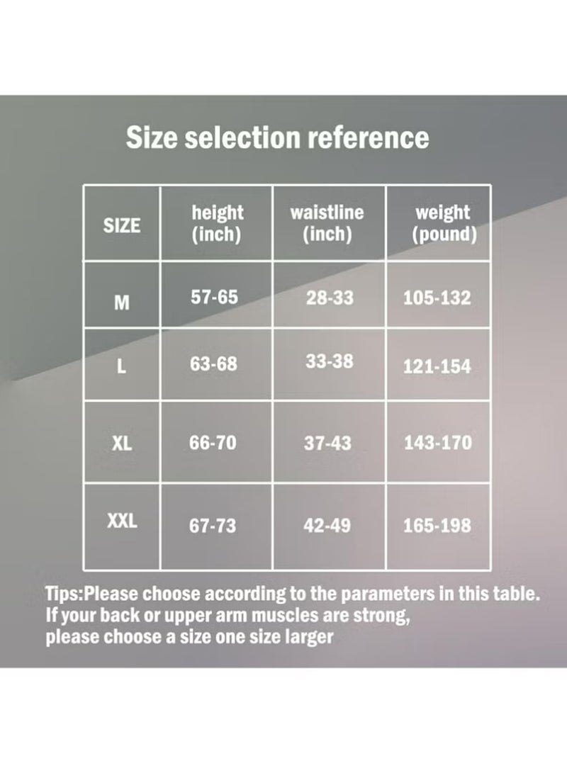 أوللاي حزام دعم الظهر ومصحح الموقف للرجال - كورسيت قطني العظام ودعم العمود الفقري للتخفيف من الألم ومواءمة الموقف ودعم الظهر - Image 2
