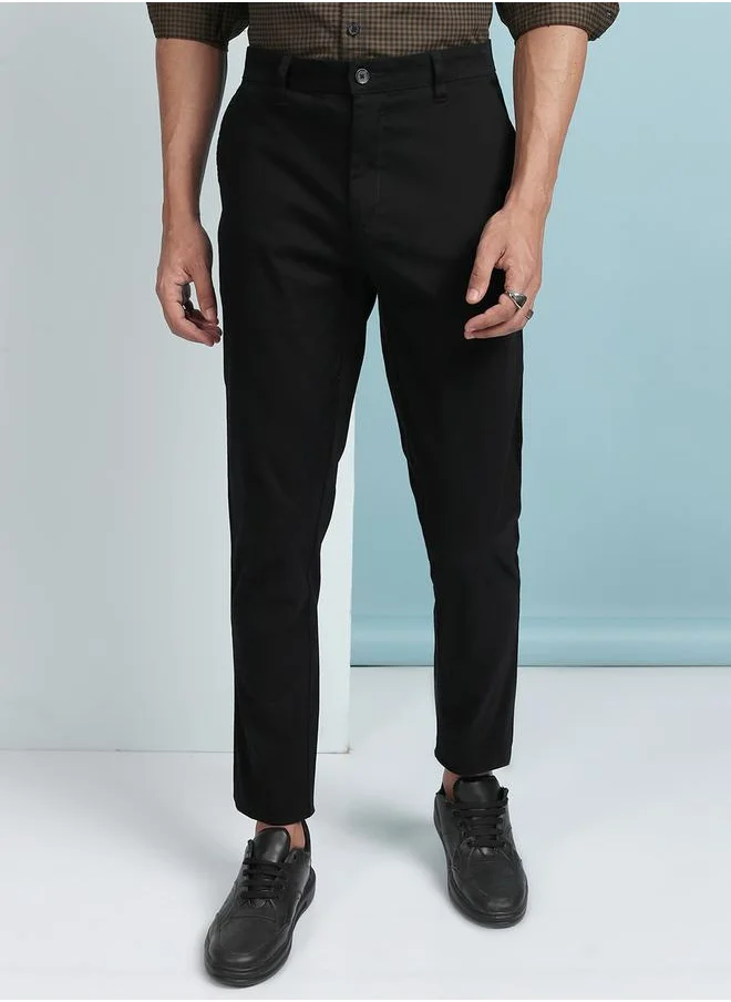 HIGHLANDER Mid Rise Slim Fit Chino Trousers