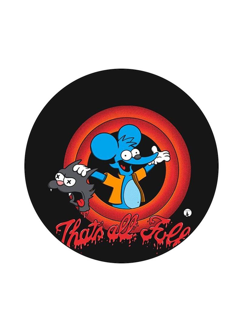 RKN The Simpsons Round Mouse Pad Multicolour
