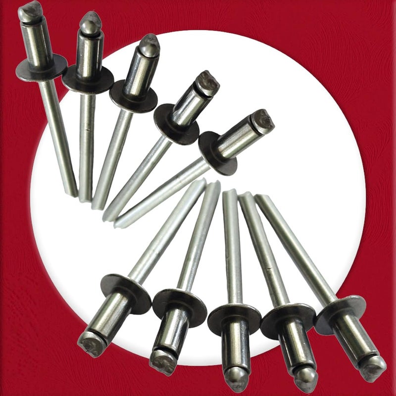 Universal Hardware 5mm Blind Rivets Type A Dome Head Stainless Steel DIN 7337 (50, 5 x 10mm) - Image 3