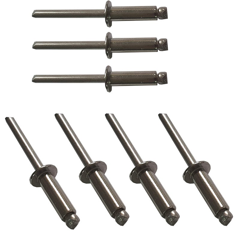 Universal Hardware 5mm Blind Rivets Type A Dome Head Stainless Steel DIN 7337 (50, 5 x 10mm) - Image 5
