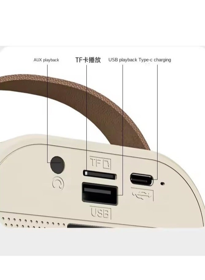 JAJEEK "Mini Bluetooth Karaoke Machine for Kids – Wireless Microphone & LED Lights" - Image 3