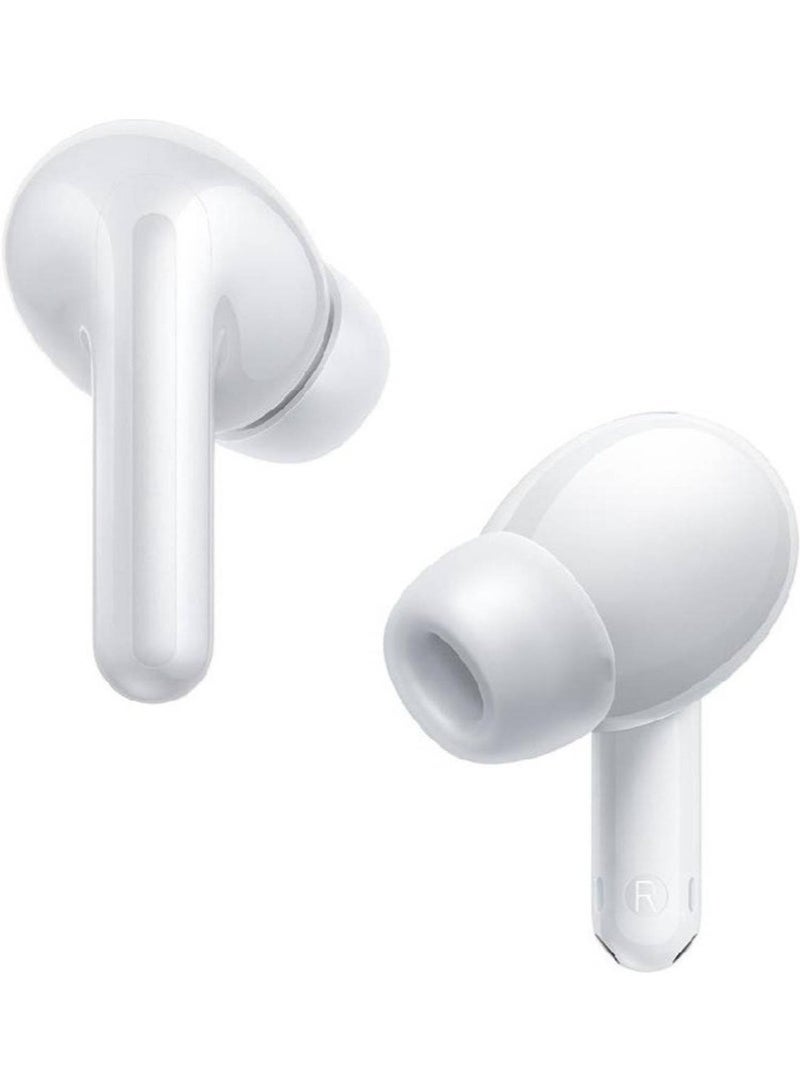 XIAO Buds 6 Lite Wireless Earbuds – Bluetooth 5.3 Headphones with 40dB Noise Cancellation, Dual AI Mic, 12.4mm Titanium Drivers, 7H Music Playback & Touch Control – White - Image 2