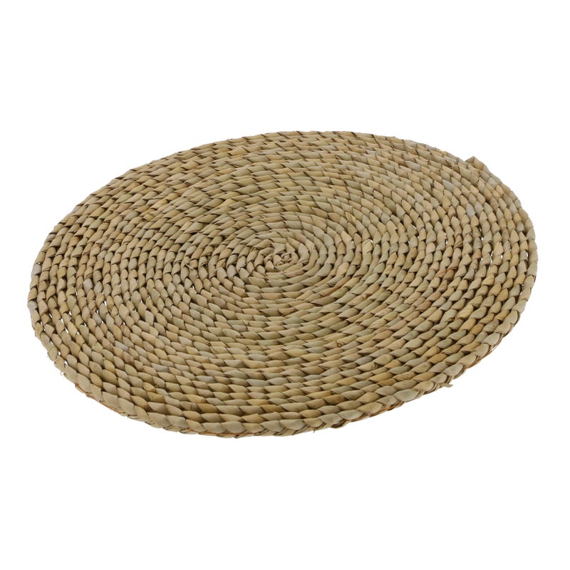 Straw Round Pouf Tatami Cushion Bay Window Pad Floor Mat for Home Yoga Picnic Supplies - Image 3
