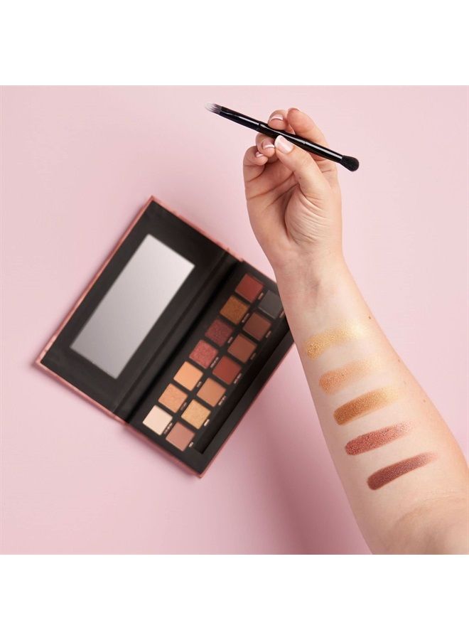 W7 لوحة ظلال العيون الرومانسية - 12 لون طبيعي، وردي نود - مكياج خالي من العيوب يدوم طويلاً - Image 4