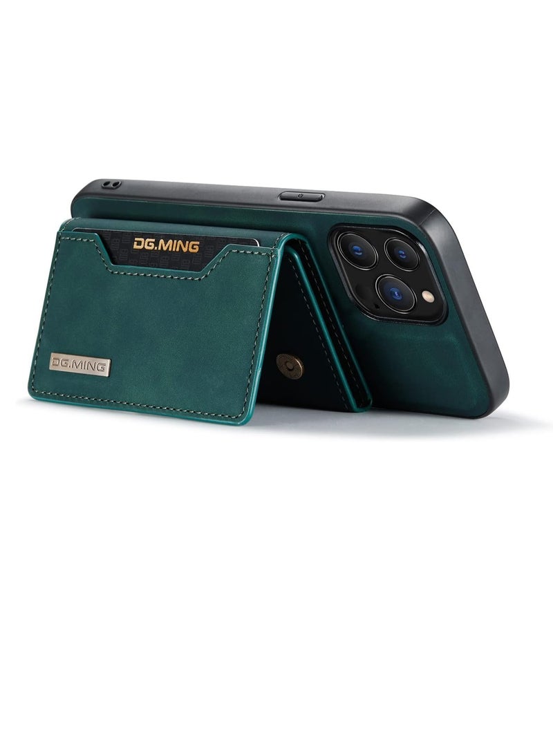 DGMING Case Cover For iPhone 15 Pro Max DG.MING M3 Series 3-Fold Multi Card Wallet Leather Phone Case - Image 4