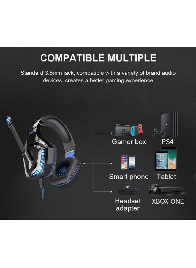 Ovleng GT97 Gaming Headset – Clear Stereo Sound for Mobile, PS4, and Laptop Gaming - Image 3