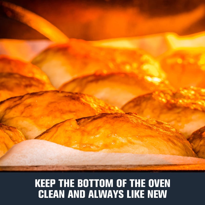 Meegoo Oven Liners for Bottom of Oven, 2 Pack Large Thick Heavy Duty Non-Stick Teflon Oven Mat Set, 15.74"x 23.62" BPA and PFOA Free Oven Floor Protector Liner, Kitchen Friendly Cooking Accessory - Image 3