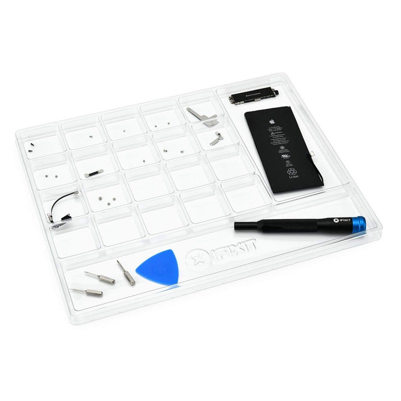 iFixit Anti-Static Project Tray - Small Parts and Screws Holder for Organization - Image 2