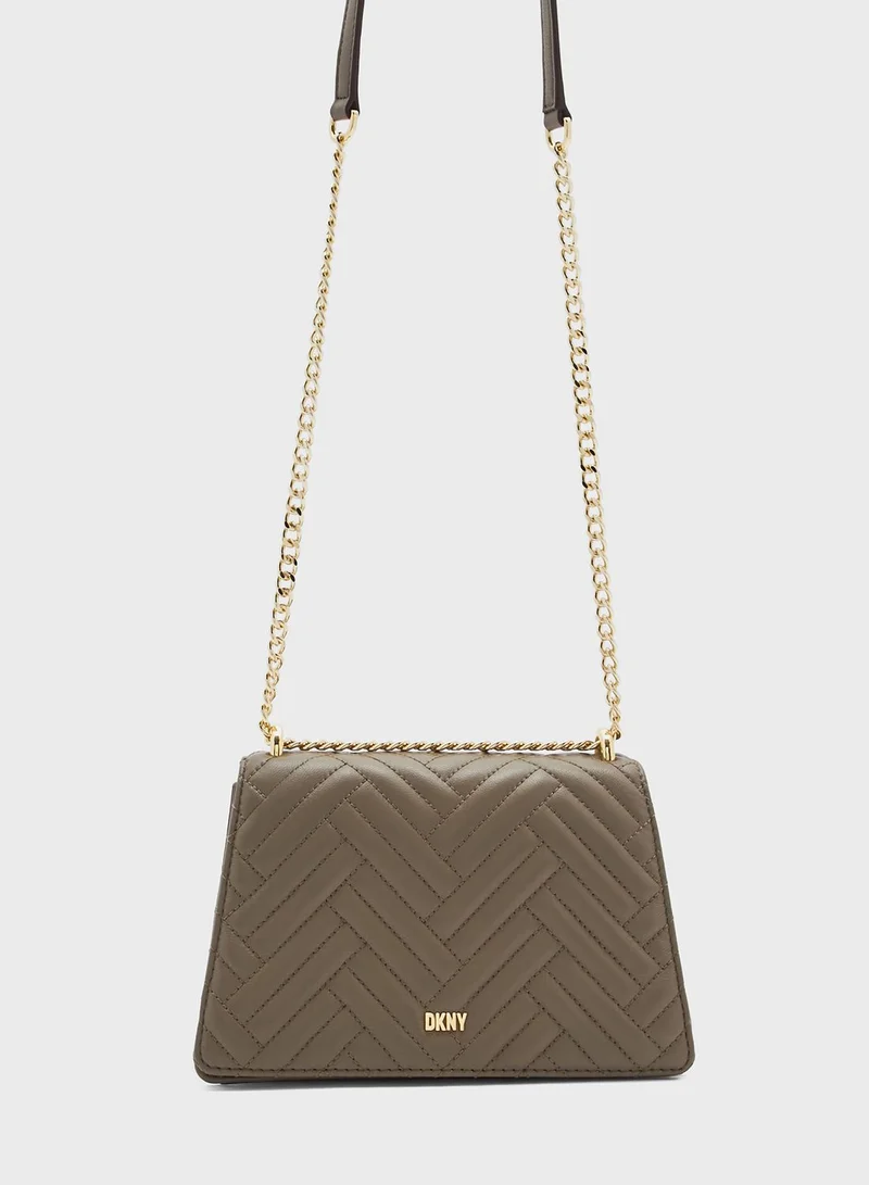 DKNY Beany Flap Crossbody Bag