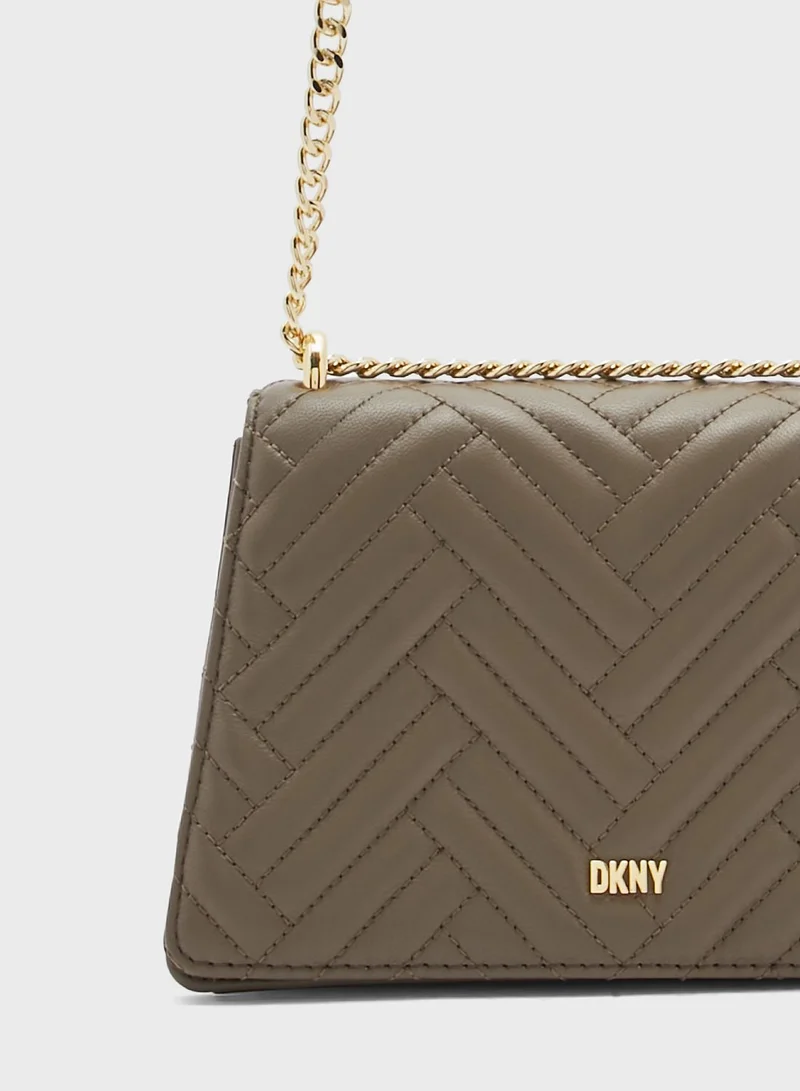 DKNY Beany Flap Crossbody Bag