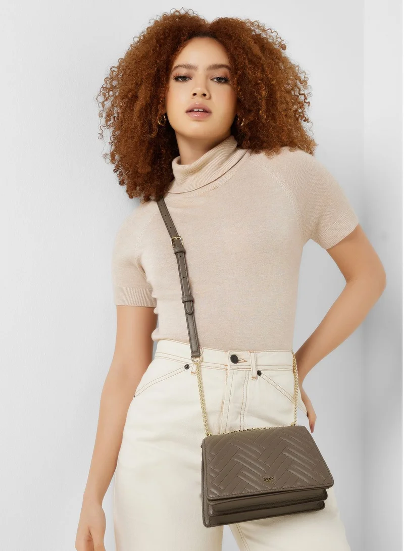 DKNY Beany Flap Crossbody Bag