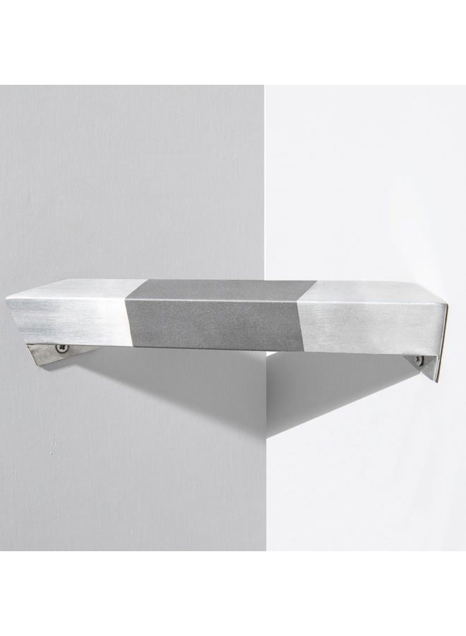 LIWEIKE Shower Foot Rest, Brushed Stainless Steel, Wall Mounted (Brushed Nickel) - Image 1