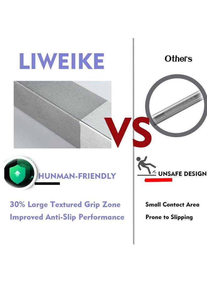 LIWEIKE Shower Foot Rest, Brushed Stainless Steel, Wall Mounted (Brushed Nickel) - Image 4