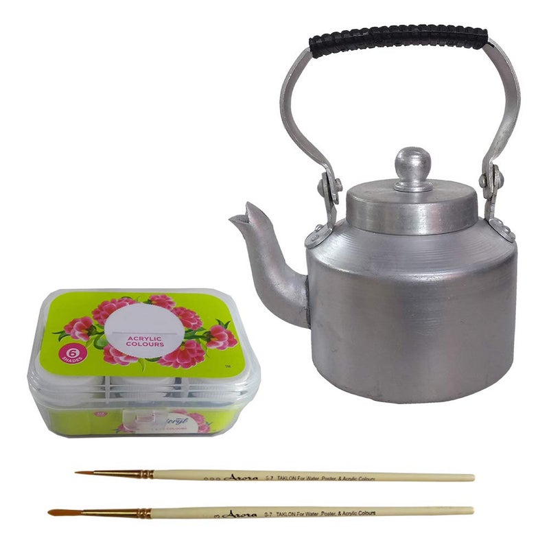 Penkraft Pattachitra Art on Kettle DIY Kit Free Video Tutorial - Image 2